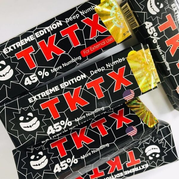 Crema Anestésica Tatuaje TKTX x 10 unidades